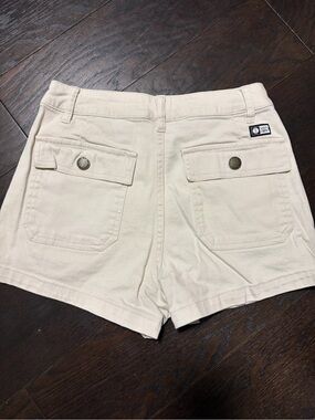 Salty Crew Cream High-Rise Women's Jean Shorts
